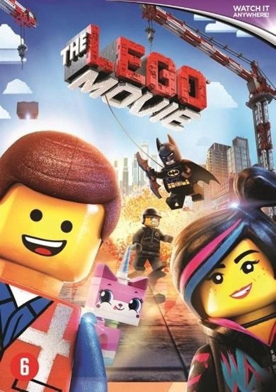 DVD The Lego Movie, Vanaf 6 jaar, Ophalen of Verzenden, Zo goed als nieuw, Europees