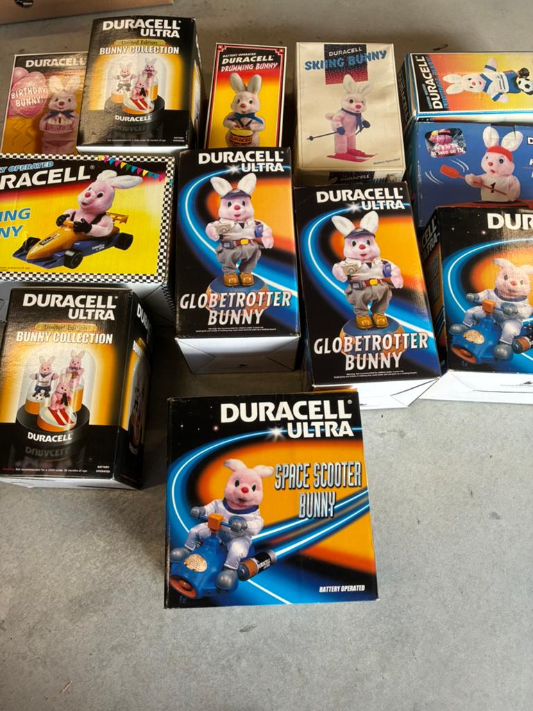 Duracell konijnen collectie, Verzamelen, Ophalen of Verzenden, Zo goed als nieuw