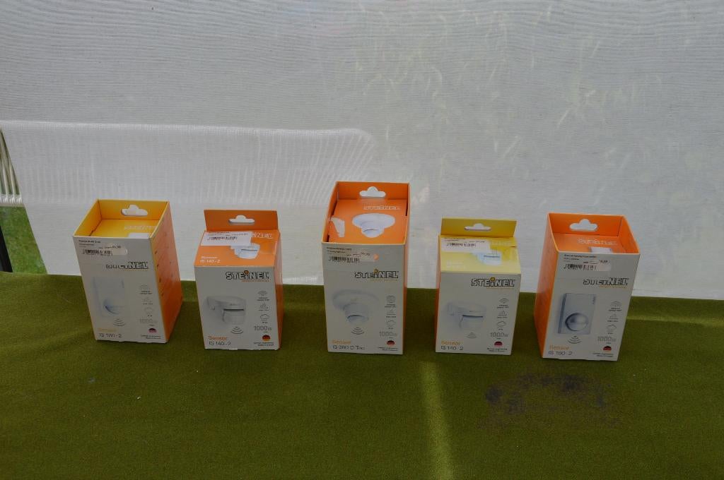 Nieuw 5 buitenverlichting Sensoren van Steinel bewegingsmeld, Kunststof, Minder dan 50 watt, Wandlamp, Nieuw