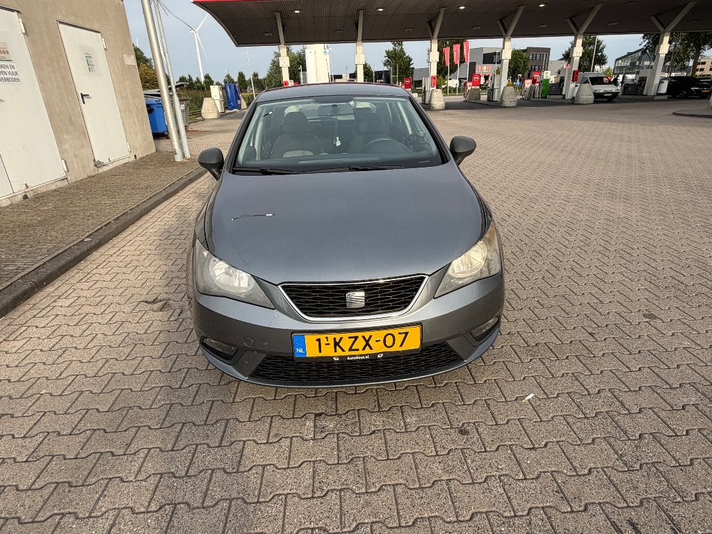 Seat Ibiza 1.2 70pk 2012 Grijs, Voorwielaandrijving, Euro 5, Stof, 31 €/maand