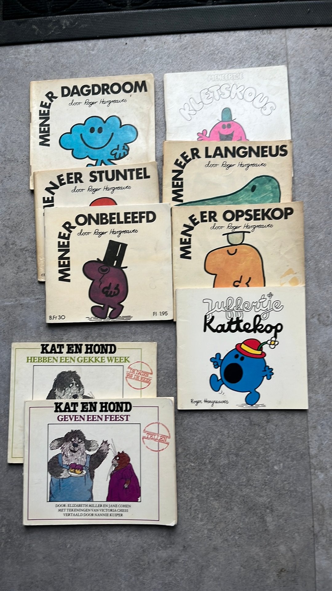 “Meneertje” boekjes, Ophalen of Verzenden, Gelezen
