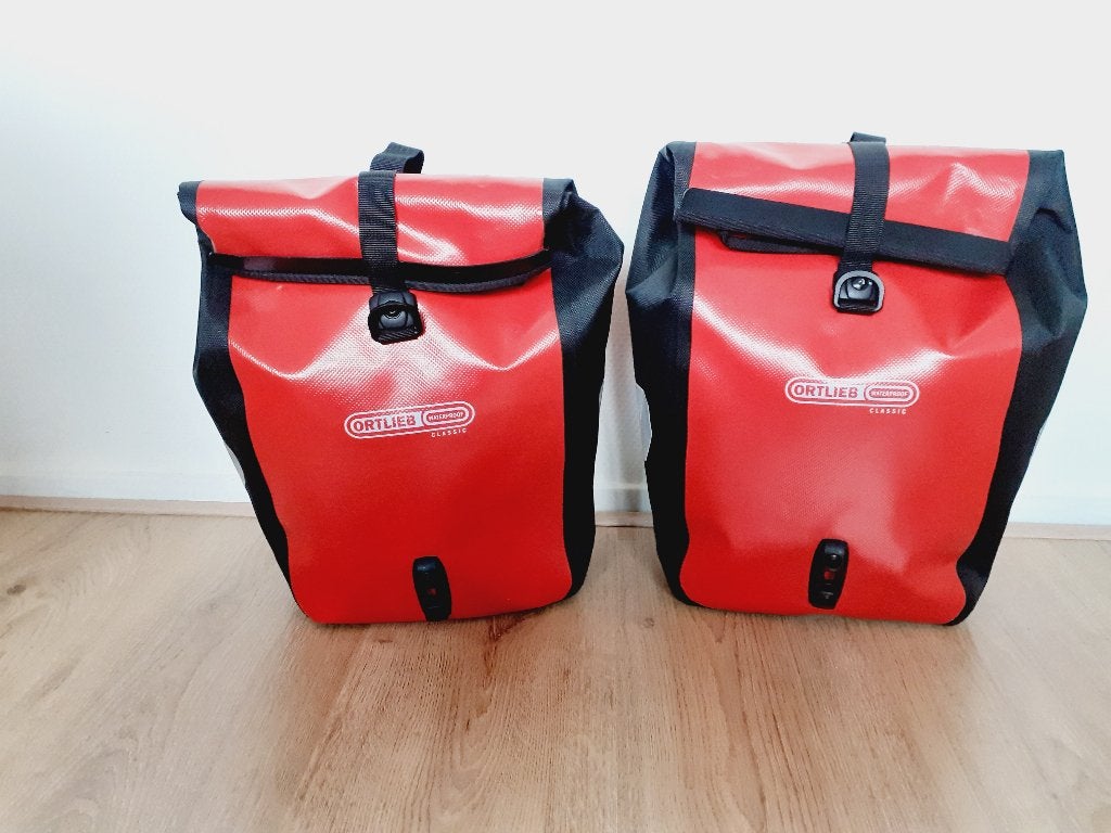 Ortlieb Classic (2x20 liter) fietstassen, Ophalen, Gebruikt, Ortlieb Classic