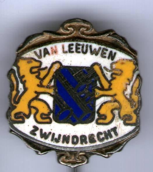 van Leeuwen buizen Zwijndrecht email speldje ( P_218 ), Verzenden, Zo goed als nieuw, Merk, Speldje of Pin