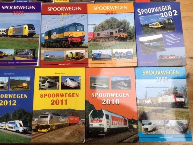 spoorwegen  1978 - 2015, Ophalen of Verzenden, Gebruikt, Trein, Boek of Tijdschrift