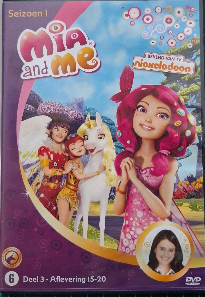 MIA AND ME Seizoen 1 Deel 3 (Afl. 15-20) - Krasvrij DVD, Cd's en Dvd's, Animatie, Alle leeftijden, Tv-serie, Zo goed als nieuw