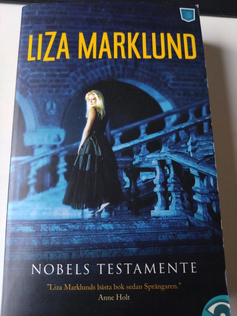 Nobels testamente - Liza Marklund #svenska/zweeds#, Boeken, Detectives, Zo goed als nieuw, Ophalen of Verzenden