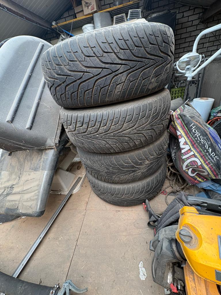 F150, 4 gebruikte banden en velgen, Ophalen, Gebruikt, Overige, Banden en Velgen