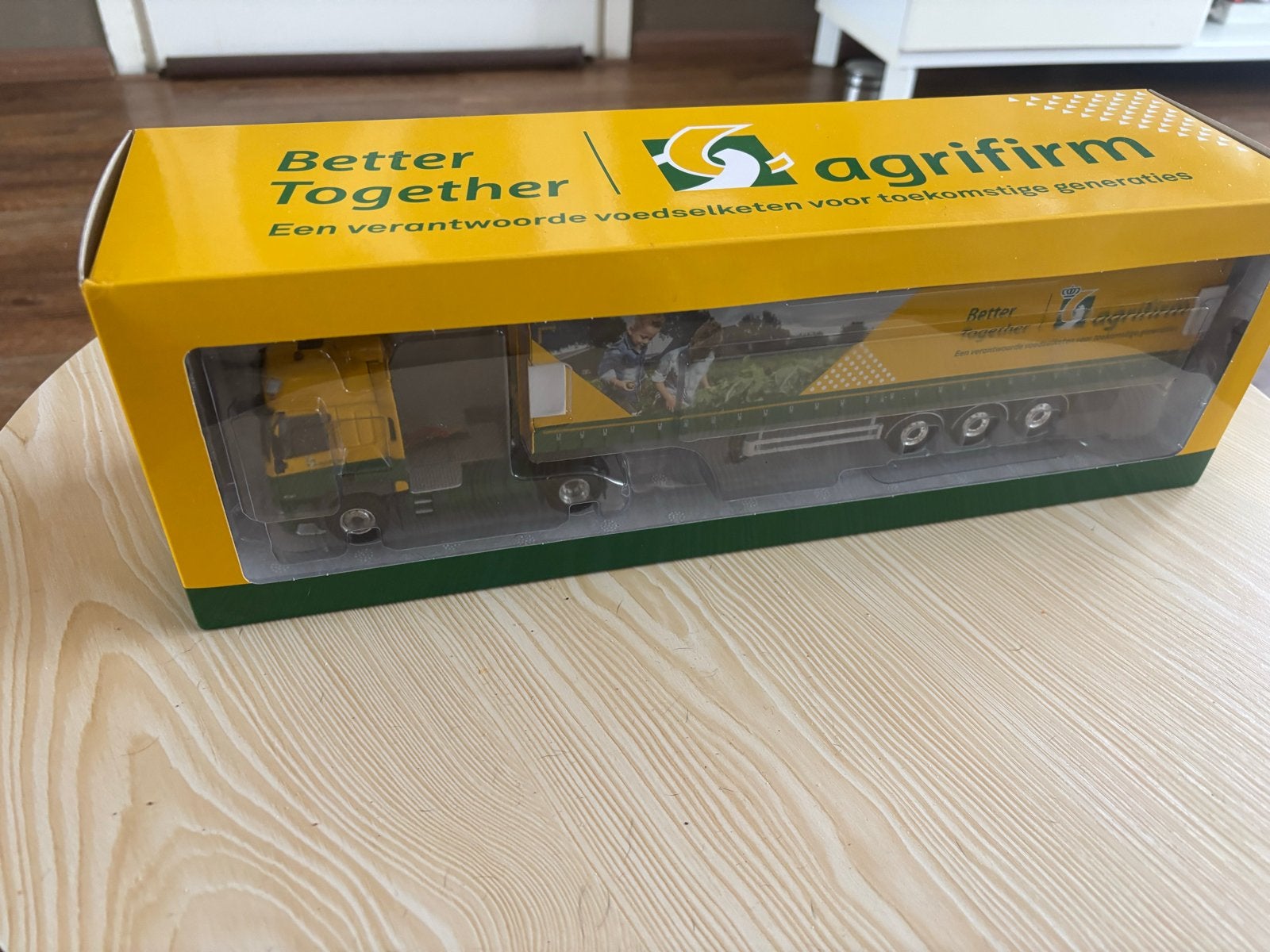 WSI Models DAF CF Space Cab Agrifirm Feed 1:50, Hobby en Vrije tijd, Modelauto's | 1:50, Ophalen of Verzenden, Nieuw, Bus of Vrachtwagen
