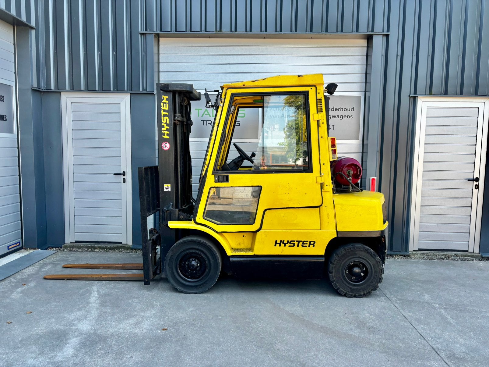 Hyster H2.50XM LPG Heftruck Duplomast  3 Functies Werkverl, 2000 tot 3000 kg, Ophalen of Verzenden, LPG, Heftruck