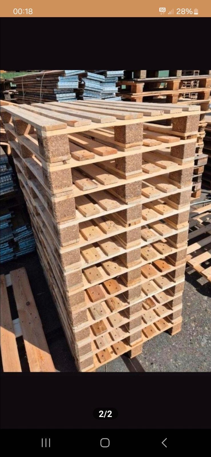 Nette meubel pallets 80 x 120, Tuin en Terras, Minder dan 3 m³, Ophalen