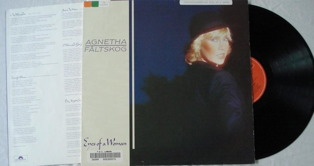 Agnetha Fältskog - Eyes of a woman, Ophalen of Verzenden, 1980 - 1989, Gebruikt, 12 inch