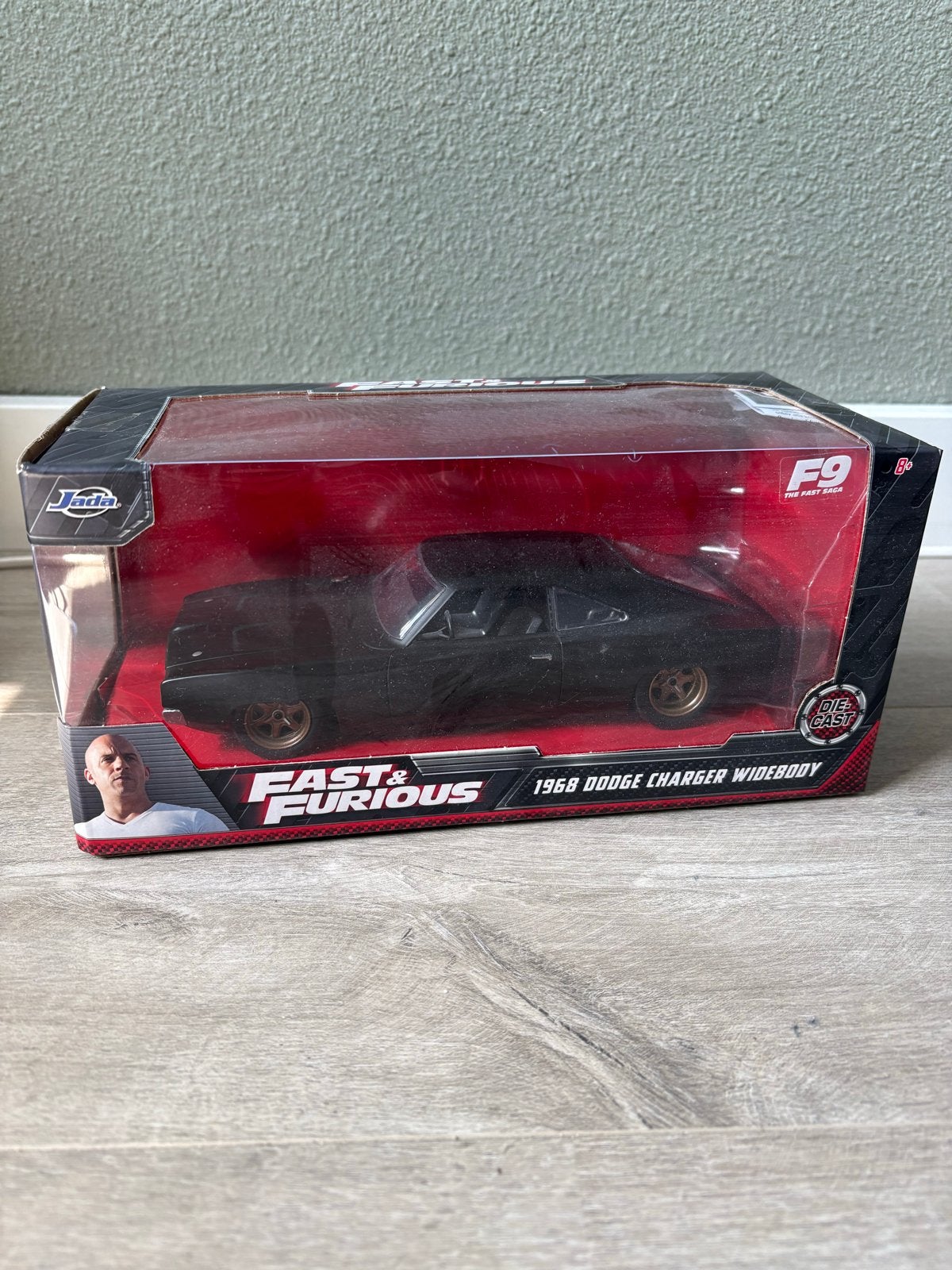 Dodge Charger Widebody F9 Fast Saga 1/24 Diecast Model, Hobby en Vrije tijd, Modelauto's | 1:24, Ophalen of Verzenden, Nieuw, Auto