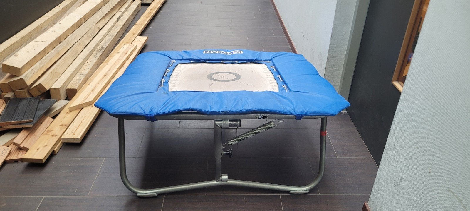 Bosan trampoline - Ideaal voor sport en spel, Ophalen, Gebruikt