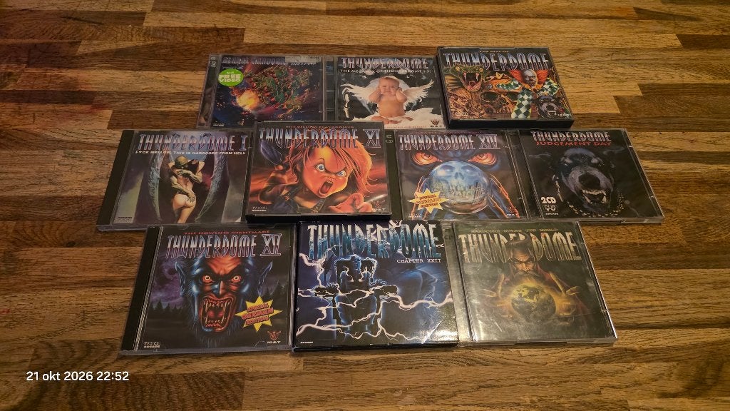 Thunderdome collection various albums, Hardcore, Verzenden, Zo goed als nieuw, Verzamelalbum