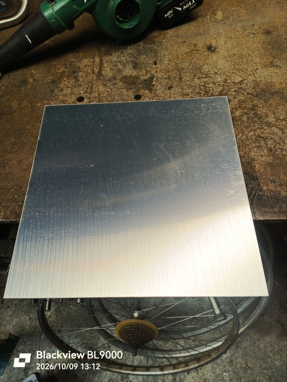 aluminium plaat 8.2 mm dik, Ophalen of Verzenden, Nieuw, Aluminium