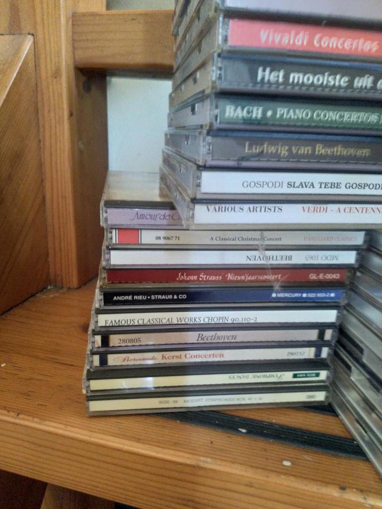 Partij klassieke muziek cd's 70Stuks!, Cd's en Dvd's, Cd's | Pop, Ophalen of Verzenden, Voor 1960, Zo goed als nieuw