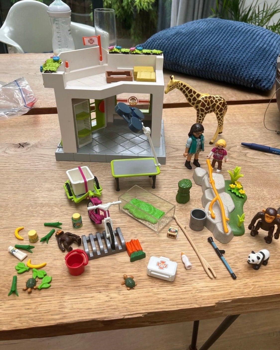 Playmobil 70900 Dierenkliniek met accessoires, Ophalen of Verzenden, Gebruikt, Jongen of Meisje