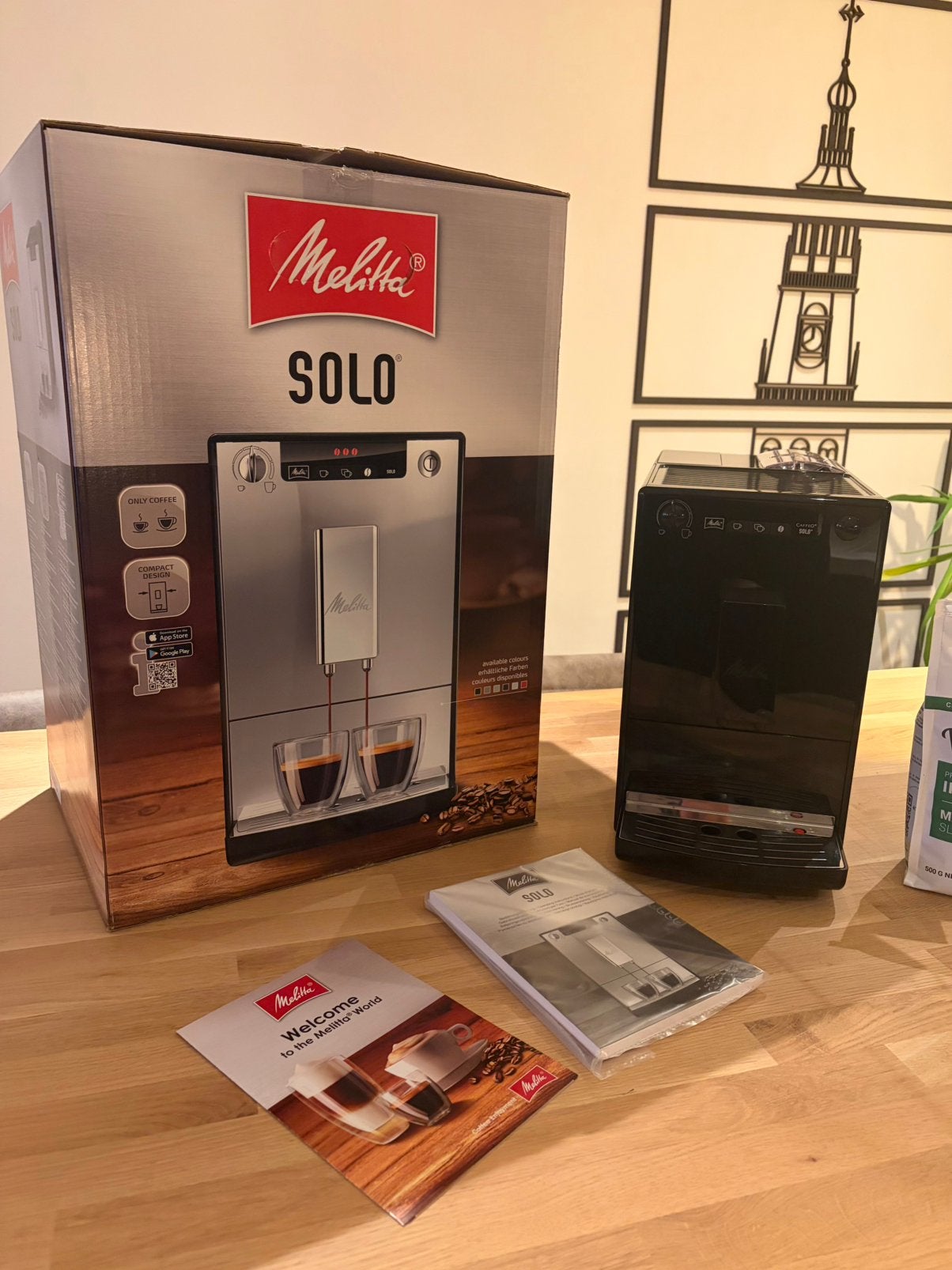 NIEUWE Melitta Solo Volautomatische espressomachine black, Verzamelen, Ophalen, Nieuw