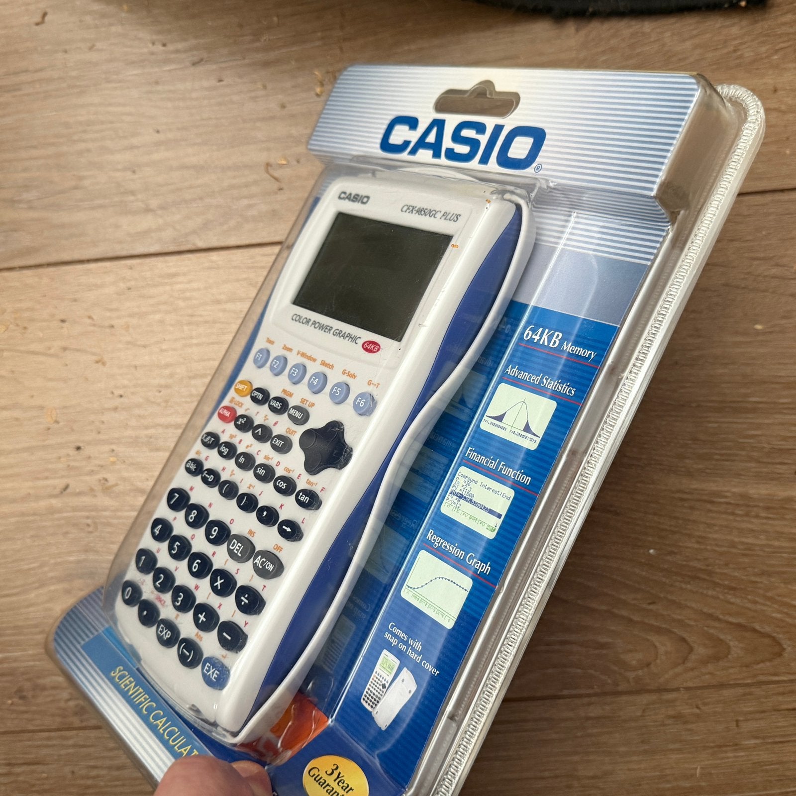 €99NIEUW Casio CFX-9850GC Plus Grafische Rekenmachine school, Diversen, Rekenmachines, Ophalen of Verzenden, Grafische rekenmachine