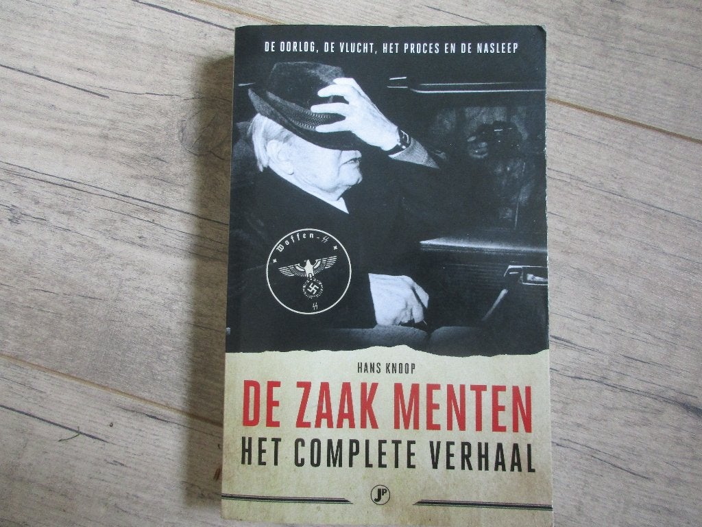 De zaak Menten  / True crime, Ophalen of Verzenden, Gelezen, Overige