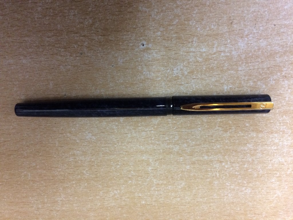 Waterman Vulpen met leren etui - Zo goed als nieuw, Verzamelen, Met doosje, Ophalen of Verzenden, Zo goed als nieuw, Vulpen