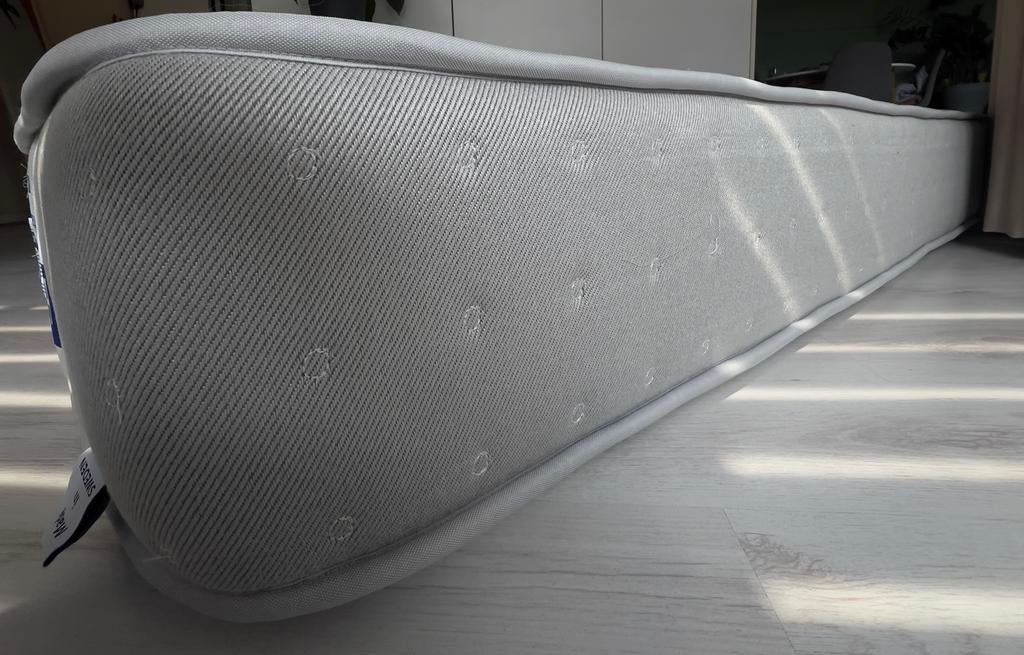 Matras Beymen – Hälsa Jamtlands 90x200 Natural and cotton, Ophalen of Verzenden, Zo goed als nieuw, Eenpersoons, 90 cm
