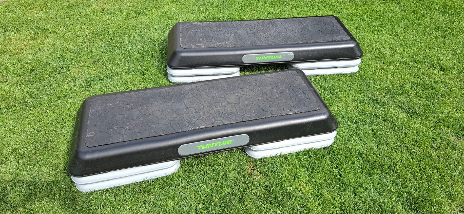 Tunturi Aerobic / Fitness step 2x, Ophalen, Gebruikt, Buik, Stepbank
