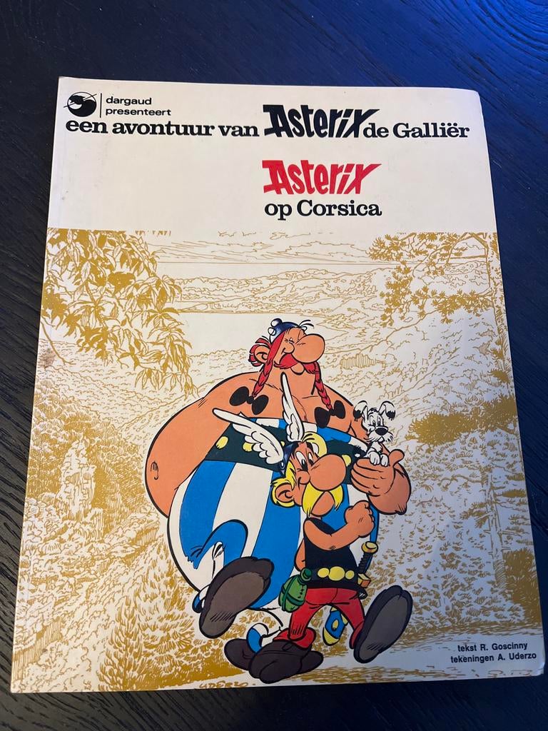 Asterix op Corsica - Zeer goede staat - Druk 1973, Boeken, Stripboeken, Eén stripboek, Ophalen of Verzenden, Zo goed als nieuw