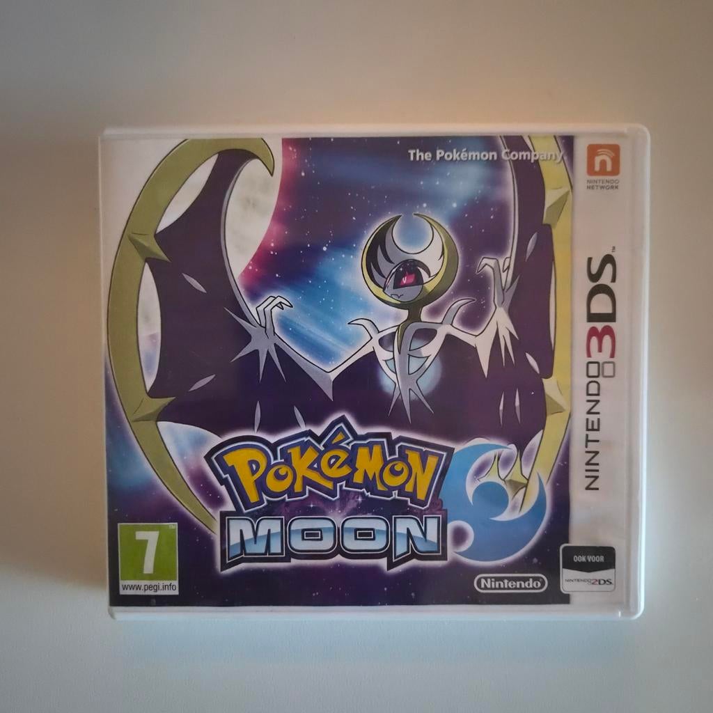 Pokémon Moon - Nintendo 3DS (Licht beschadigd), Spelcomputers en Games, Games | Nintendo 2DS en 3DS, Online, 1 speler, Ophalen of Verzenden