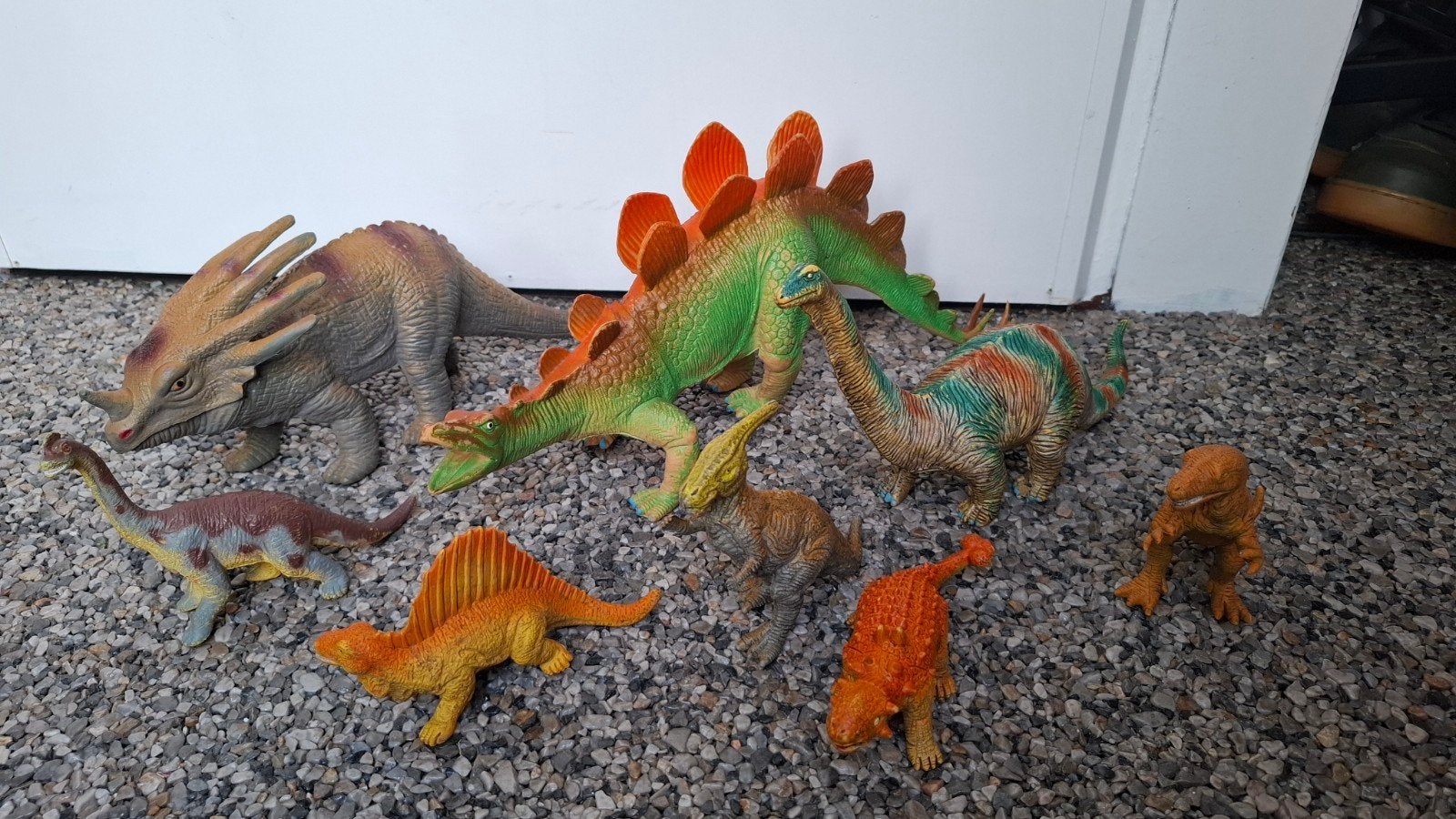 Vintage Dinosaurus Speelgoed Collectie - Jaren '80/'90, Ophalen of Verzenden