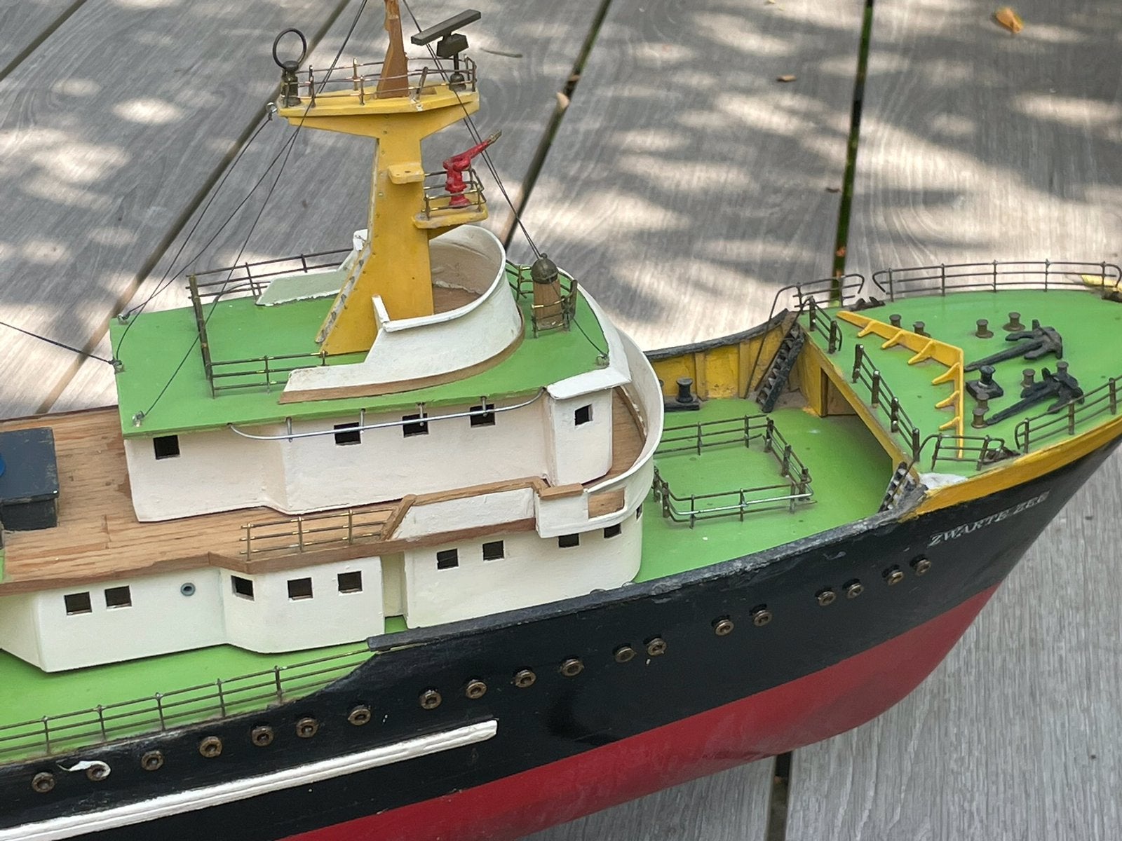 Boot De Zwarte Zee, Hobby en Vrije tijd, Modelbouw | Boten en Schepen, Ophalen, Gebruikt