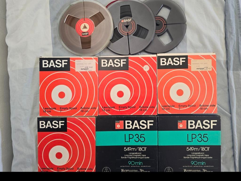 9 BASF banden van 18 cm, Ophalen of Verzenden, Onderdeel