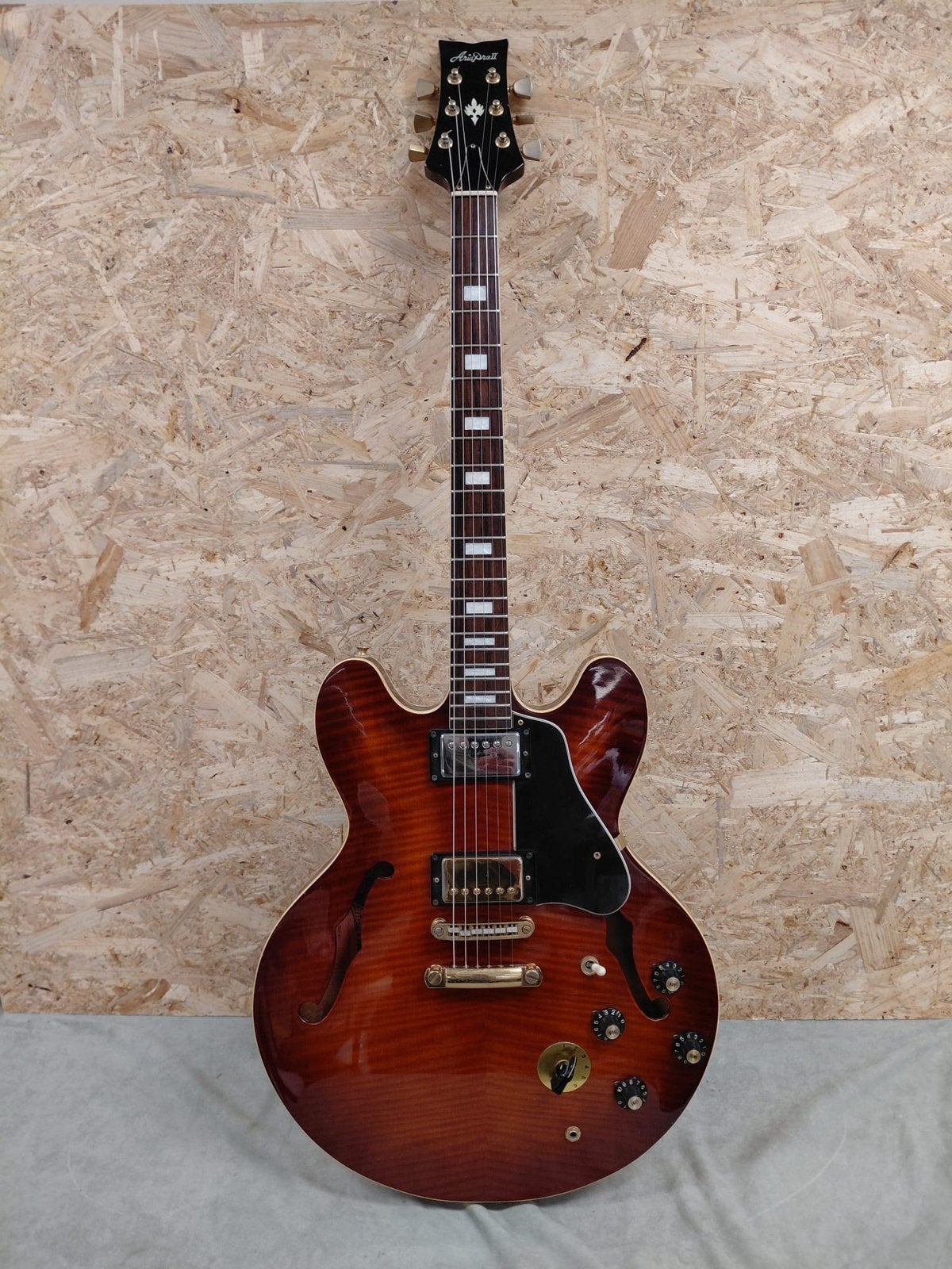 Aria Pro II ES-500 VS (ca.’80) Matsumoku Japan – ReK4, Muziek en Instrumenten, Snaarinstrumenten | Gitaren | Elektrisch, Zo goed als nieuw