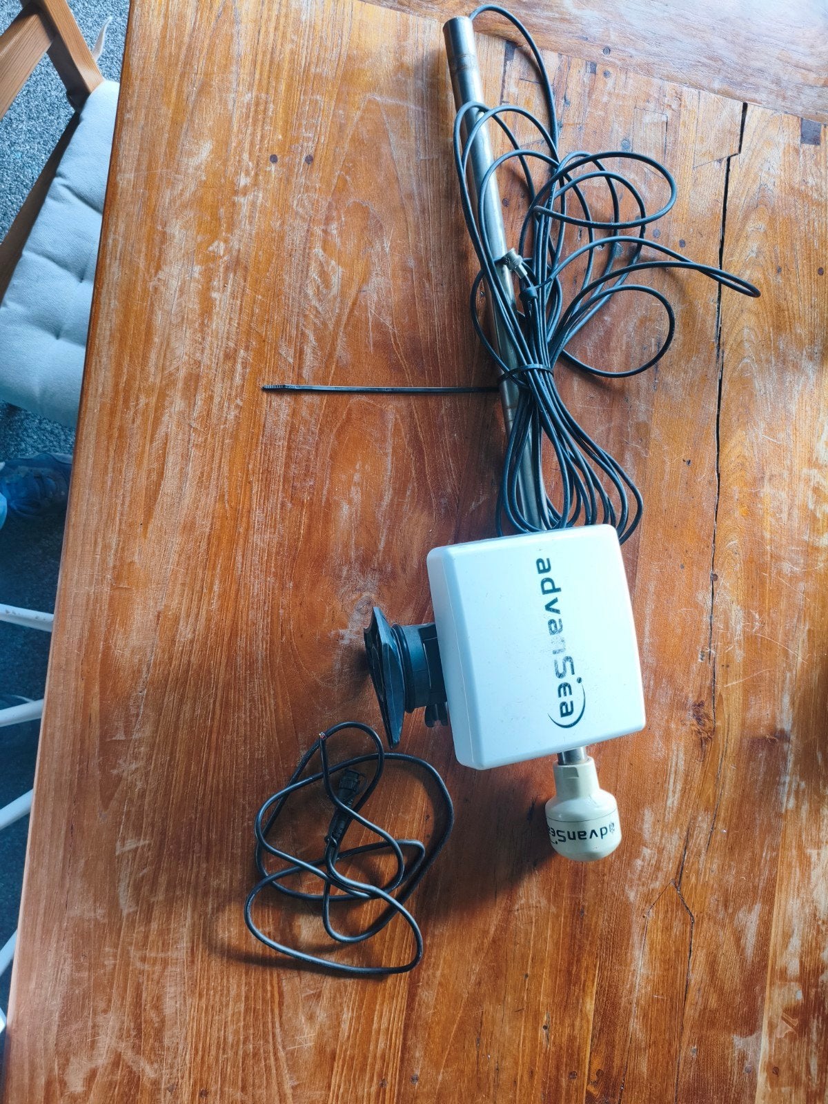 AdvanSea T.56 Kaartplotter met externe GPS, Ophalen of Verzenden, Gebruikt, Kaartplotter of Fish Finder