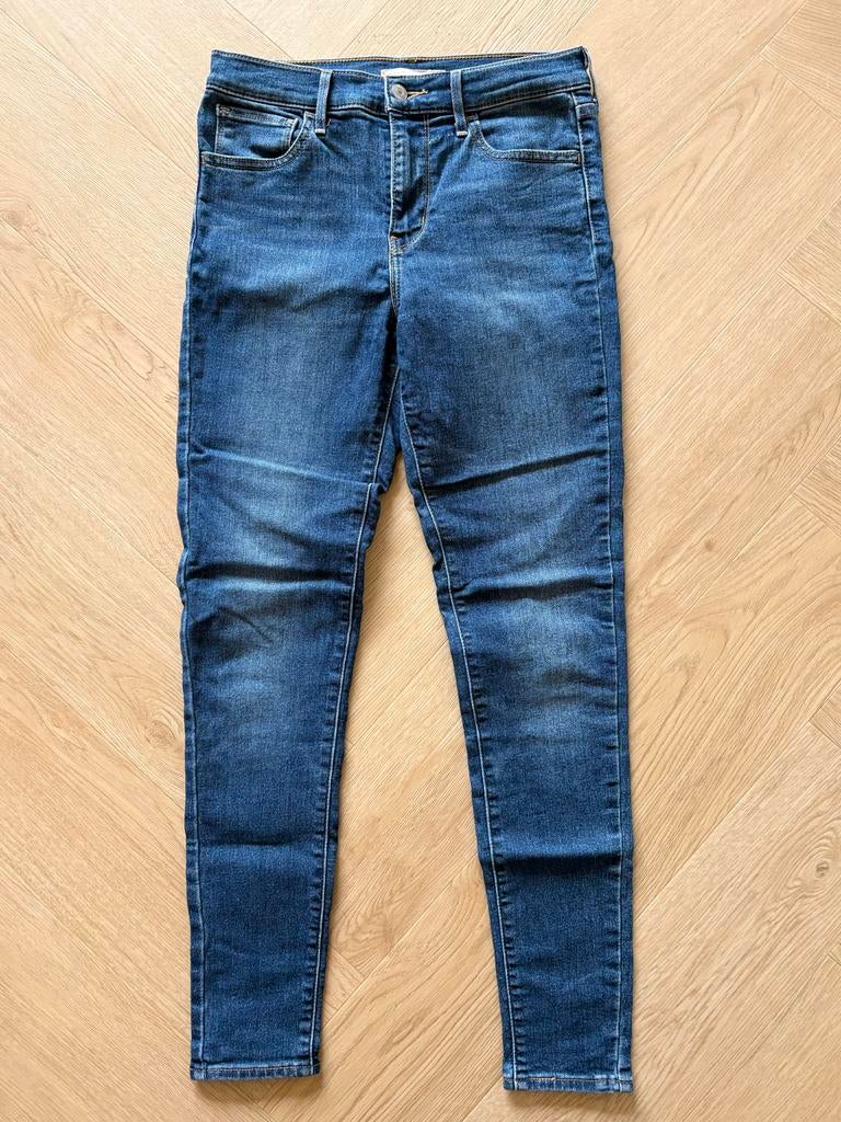 Levi's 721 Skinny Jeans - W27 L30, Ophalen of Verzenden, Zo goed als nieuw, Blauw, W27 (confectie 34) of kleiner