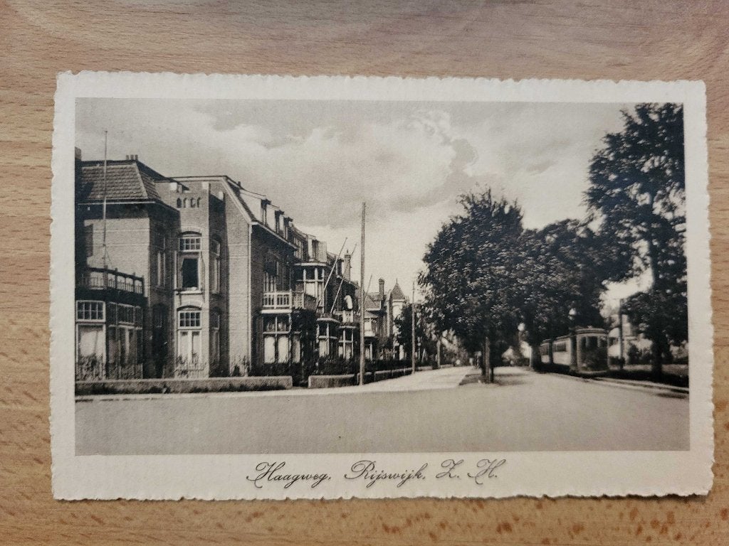 ansicht RIJSWIJK Haagweg, Verzamelen, Ophalen of Verzenden, Voor 1920, Zuid-Holland
