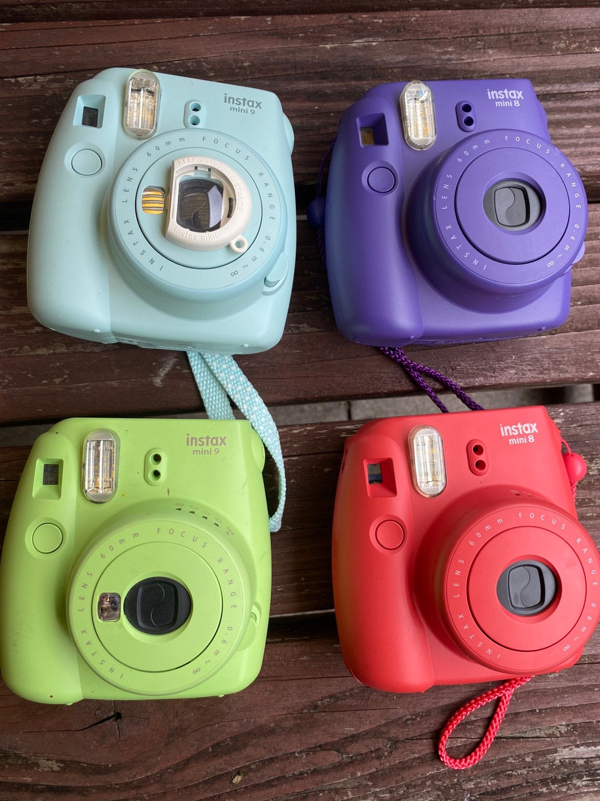 Instax mini 8 en 9, Audio, Tv en Foto, Fotocamera's Analoog, Ophalen of Verzenden, Zo goed als nieuw, Polaroid, Fuji