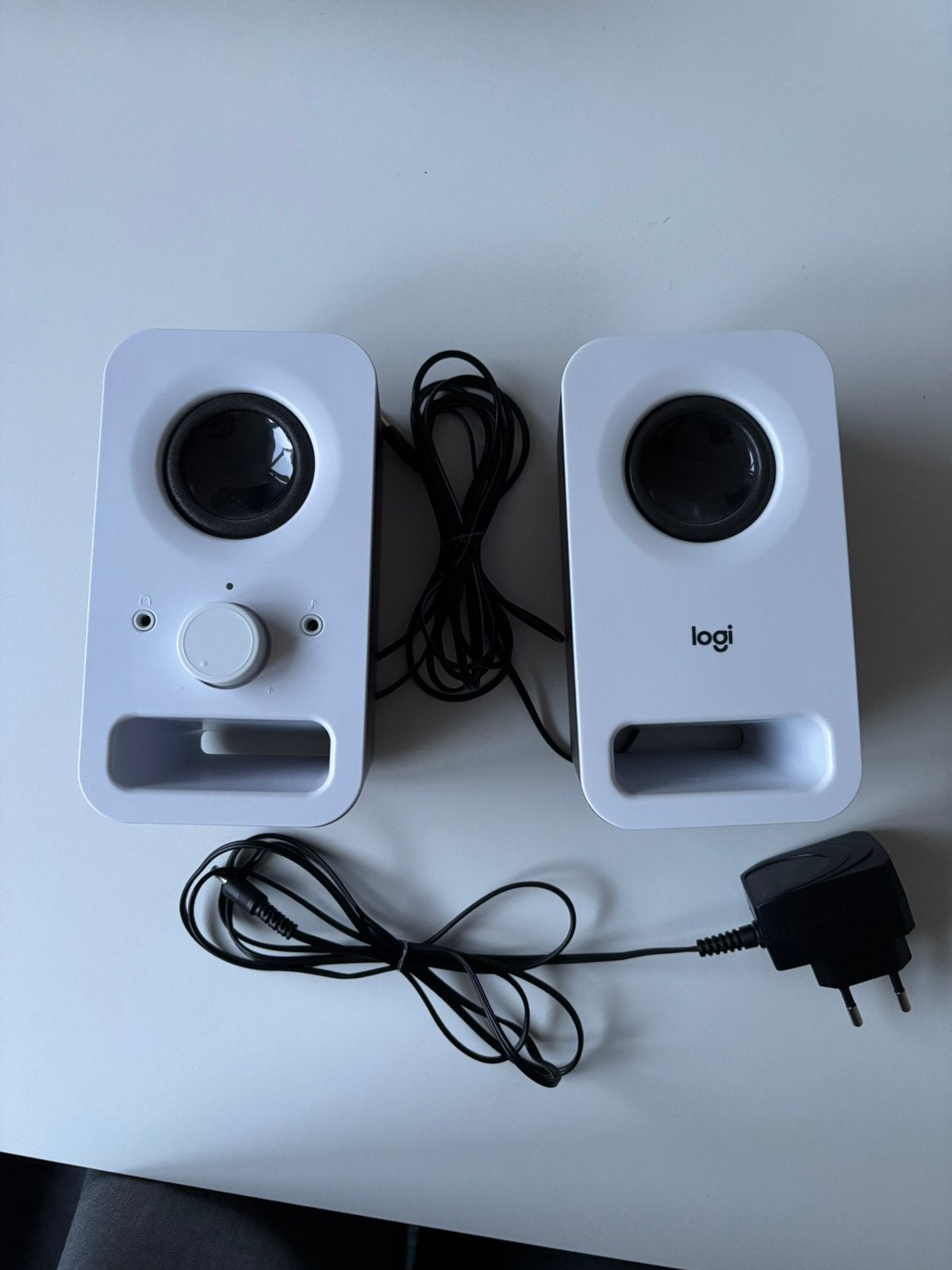 Logitech Z150 Speakerset Wit - Compacte Hifi-speakers, Logitech, Speakerset, Ophalen of Verzenden, Zo goed als nieuw
