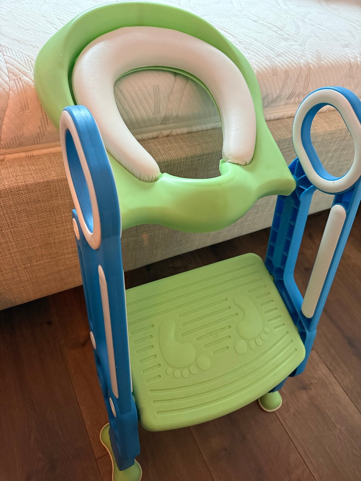 WC Verkleiner Potje Peuter Toiletverkleiner met Opstapje, Ophalen of Verzenden, Zo goed als nieuw