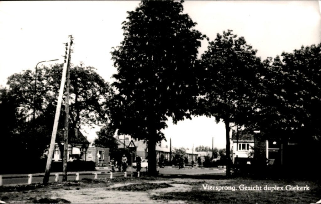 viersprong, kvr9-4424 duplex, Verzenden, 1960 tot 1980, Gelopen, Friesland