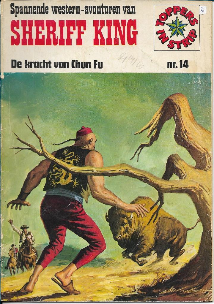 Sheriff King nr. 14 - De kracht van Chun Fu, Boeken, Stripboeken, Eén stripboek, Verzenden, Gelezen