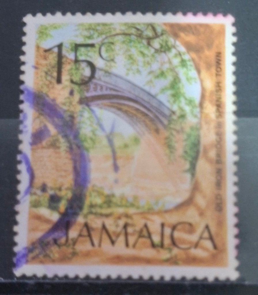 Jamaica Postzegel (B3-P31), Ophalen of Verzenden, Gestempeld, Midden-Amerika