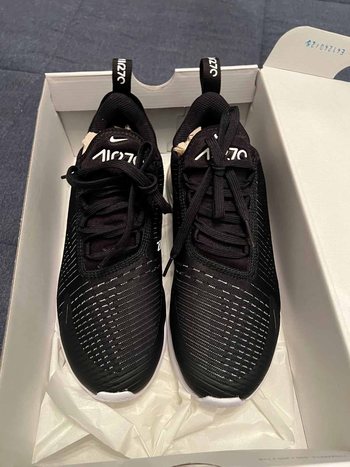 Nike Air Max 270 - Zwart - Maat 38,5Nieuw, Ophalen of Verzenden, Nieuw, Zwart, Sneakers of Gympen