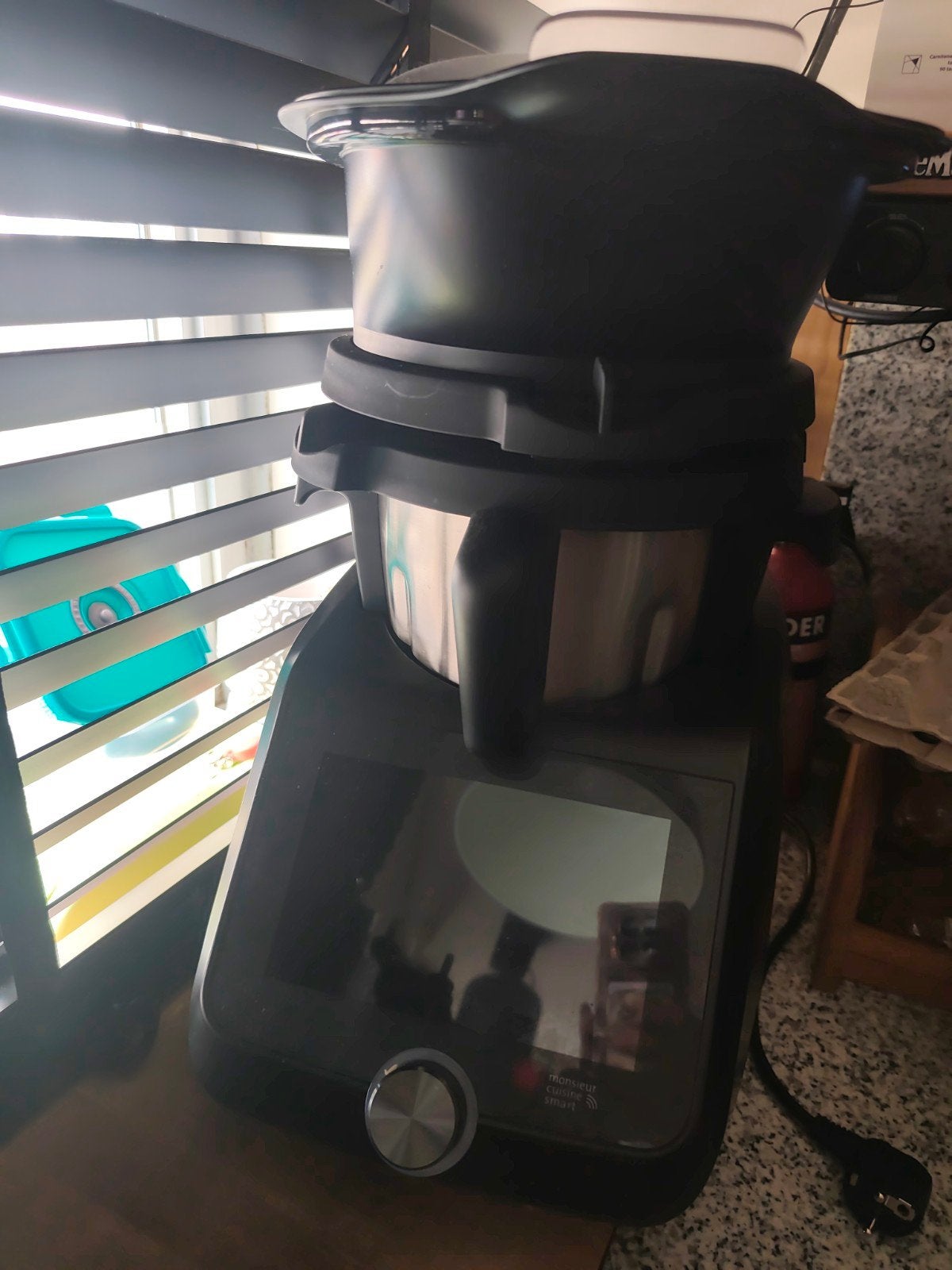 Silvercrest Monsieur Cuisine Smart SKMS 1200 C1, 3 tot 4 liter, Ophalen of Verzenden, Zo goed als nieuw, 3 snelheden of meer
