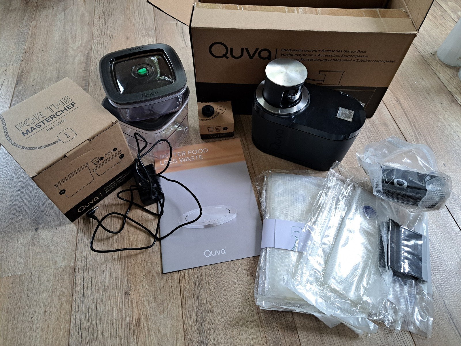 QUVA QV100020 Vacumeermachine, Ophalen of Verzenden, Nieuw