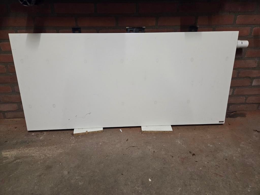 Radiator 120x50 vlakke plaat badkamer, Ophalen, 30 tot 80 cm, Gebruikt, Radiator