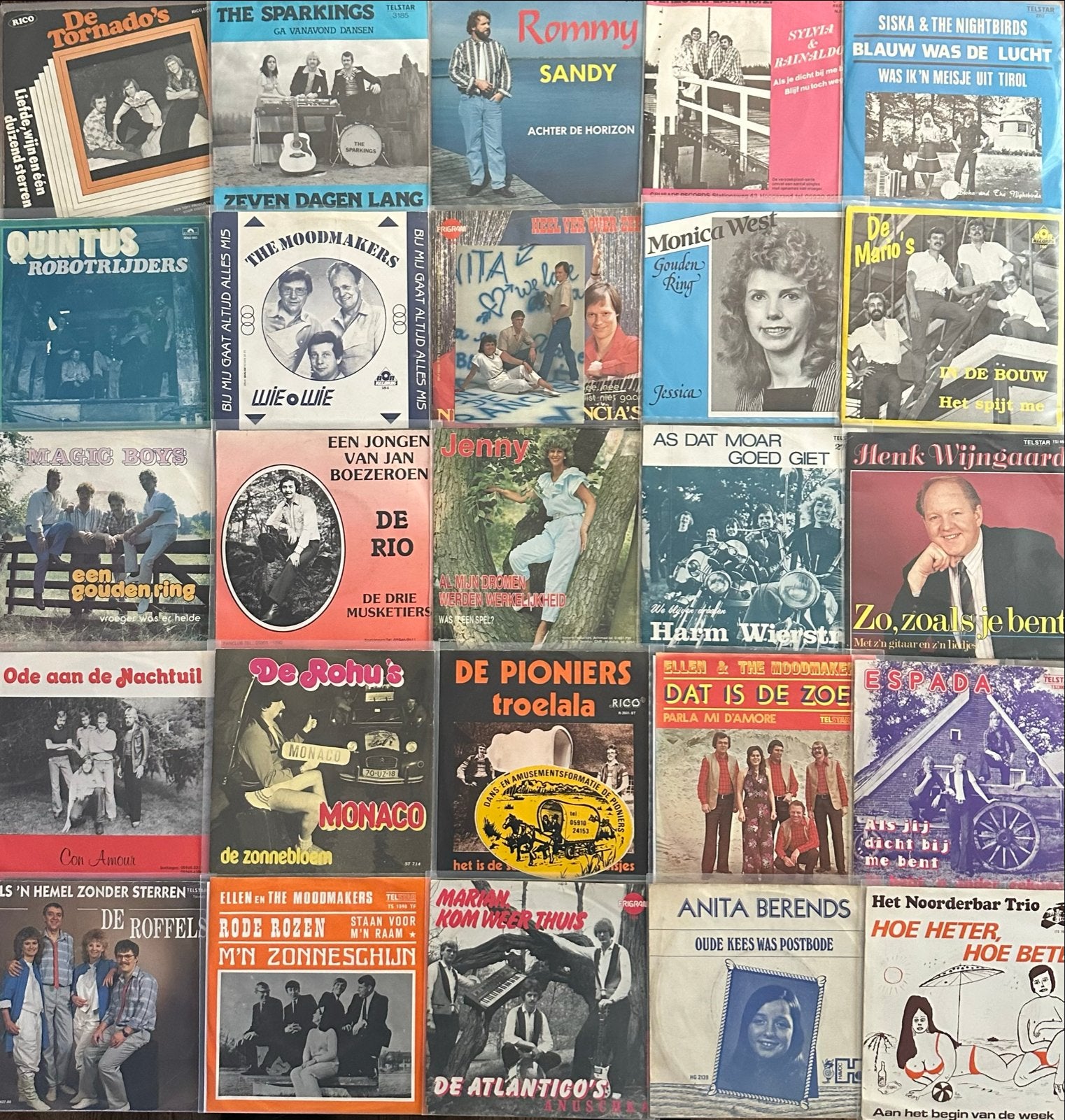 Nederlandstalige singels en lp’s gezocht, Cd's en Dvd's, Vinyl Singles, Ophalen, Overige formaten