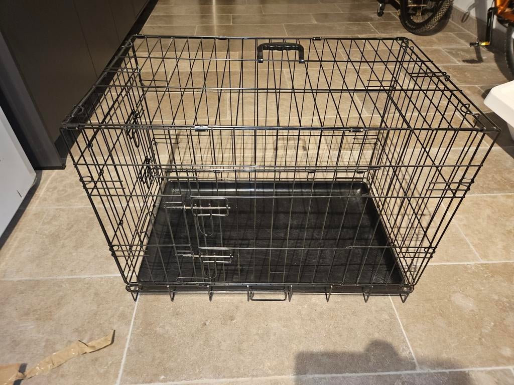 Hondenbench 76x48, Dieren en Toebehoren, Ophalen, Gebruikt