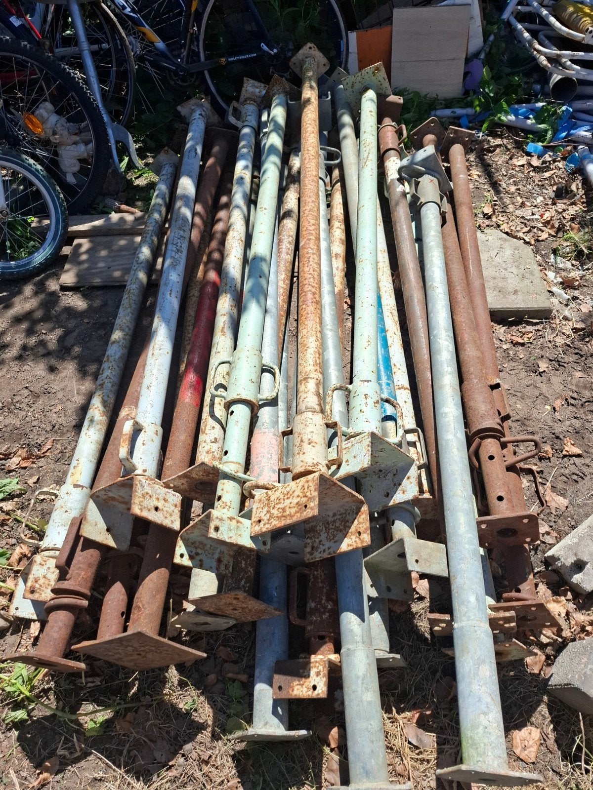 Gebruikte bouwstempels voor diverse klussen, Ophalen of Verzenden, Gebruikt, Overige typen, Minder dan 2 meter