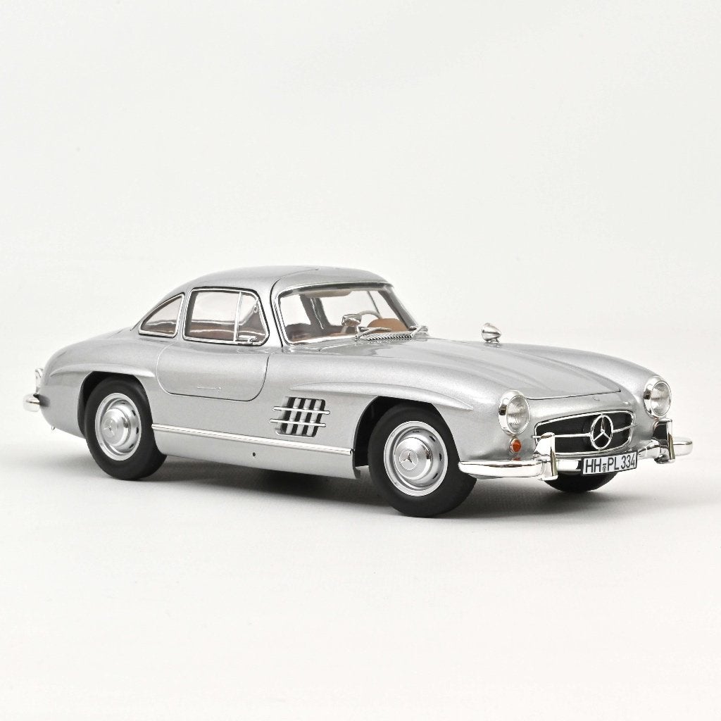 Mercedes Benz 300 SL 1954 Zilver schaal 1/18 NOREV R. 183857, Verzenden, Nieuw, Auto, Norev